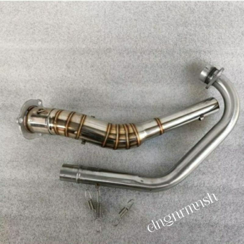Exhaust pipe 51mm + adapter for BelAnG 150crab/fi,Rs 150,Y15,LC135 v1 ...