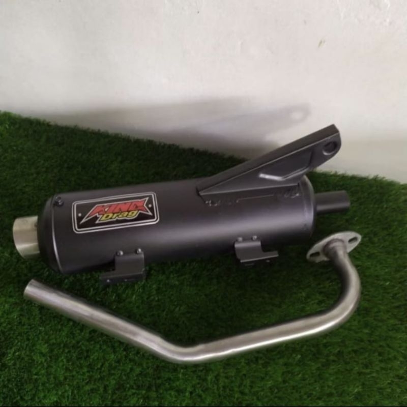 King DRAG MUFFLER Silent killer PIPE For Mio Sporty Mio i 125 M3 Mio ...