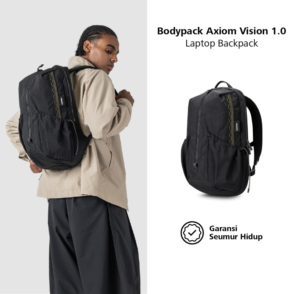 Bodypack Axiom Vision 1.0 15 Inch Laptop Bag Lightweight and Loads a ...