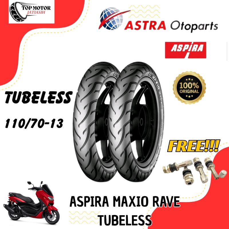 NMAX front outer tire 110/70-13 Aspira Maxio Rave | Shopee Malaysia