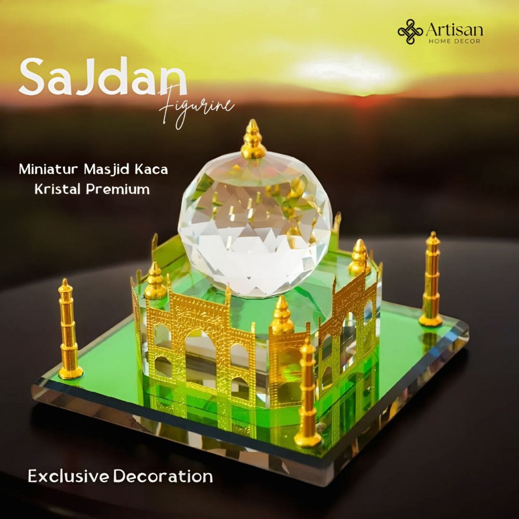 Souvenir Mosque Miniature Crystal Glass Mosque | Mosque Mosque ...