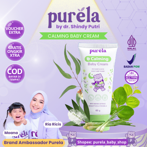 PURELA Calming Baby Cream Provides Warmth to the Stomach and Nutrient ...