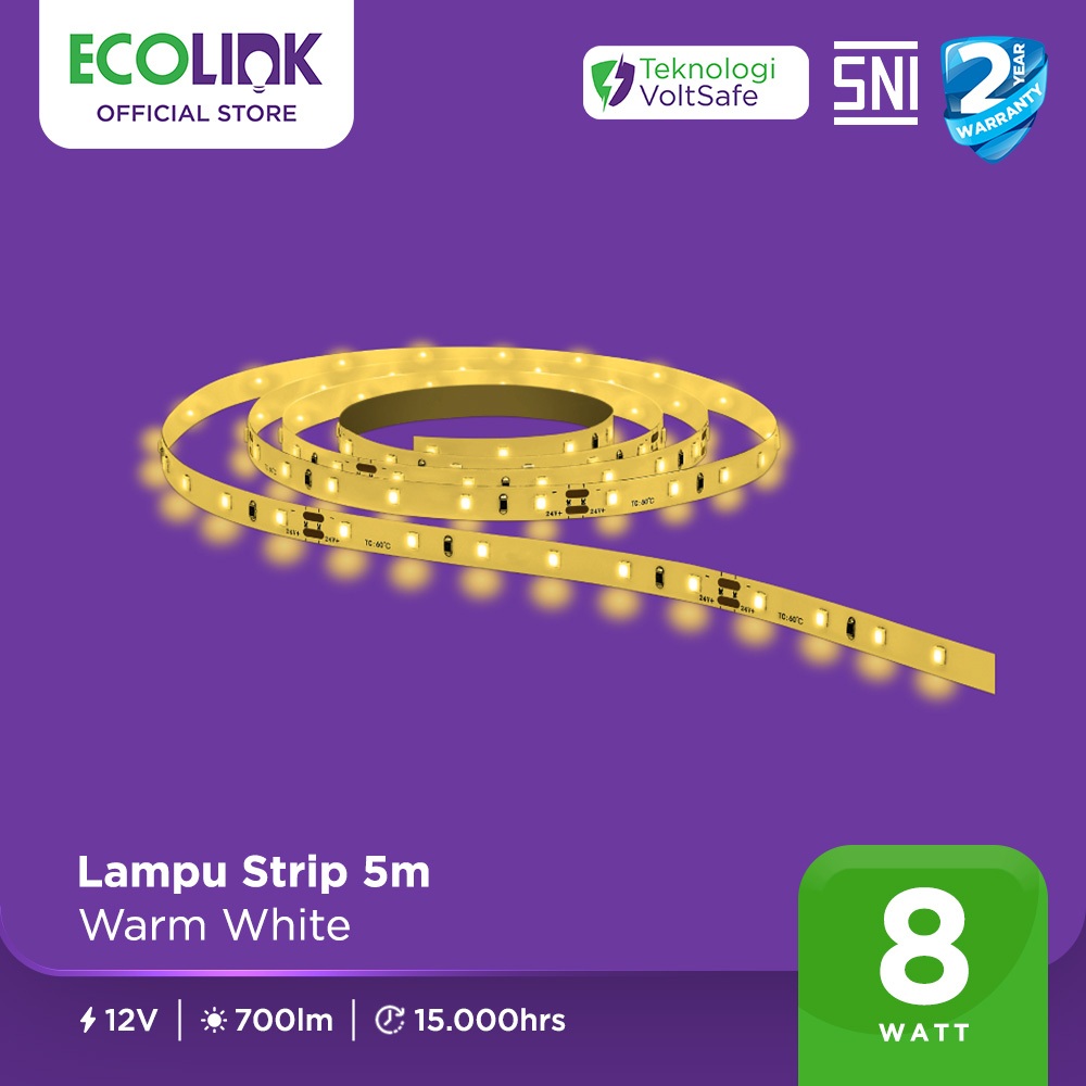 Ecolink 5 Meter LED Strip Light Bulb | Shopee Malaysia