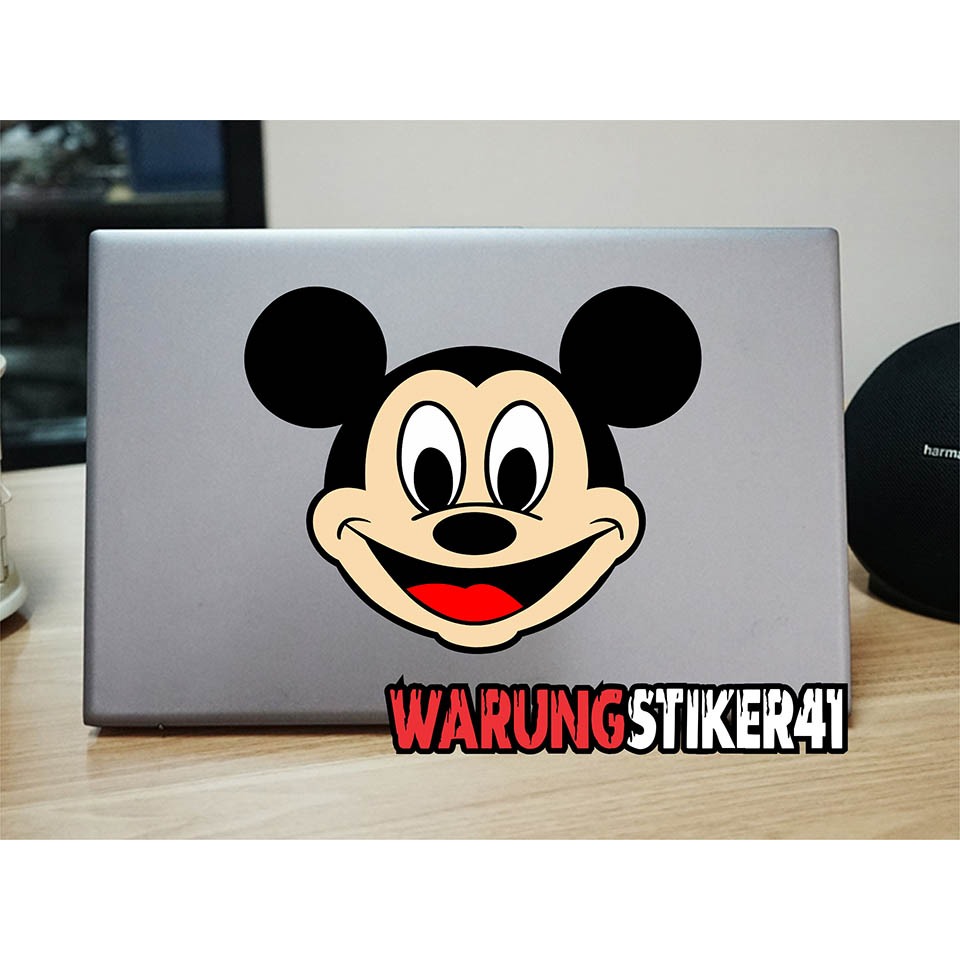 Mickey mouse 23 laptop stickers, cute custom cutting stickers | Shopee ...