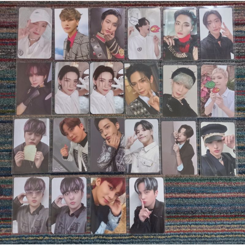 CARTE PHOTO ATEEZ Seonghwa Soundwave Lucky Draw K-POP Exclusive Limited