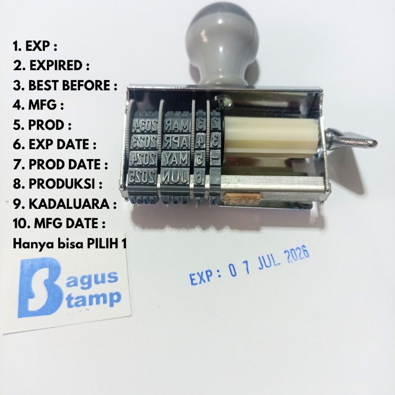 Self-Inking Shiny S70 Production Expired Date Stamp | Shopee Malaysia