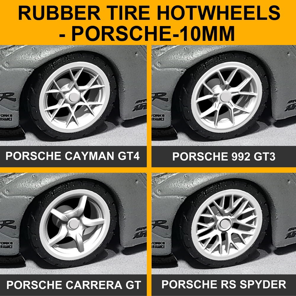 Premium Hotwheels Rubber Tires diecast 1:64 MINIGT KAIDO Xgear Rims ...