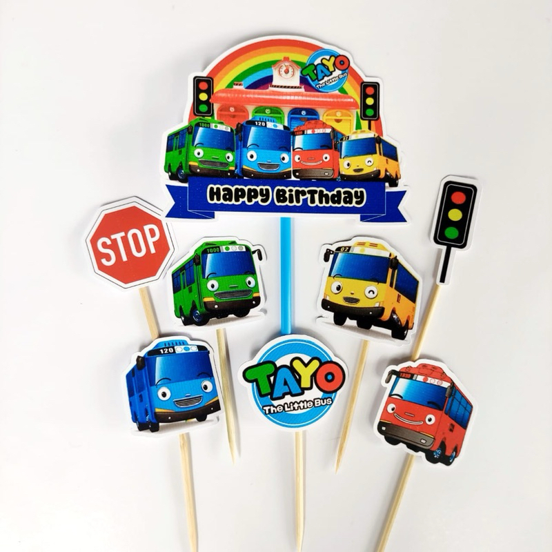 TAYO TOPPER (LA-001) TAYO CAKE TOPPER/ TAYO CAKE TOPPER/ TAYO CAKE ...