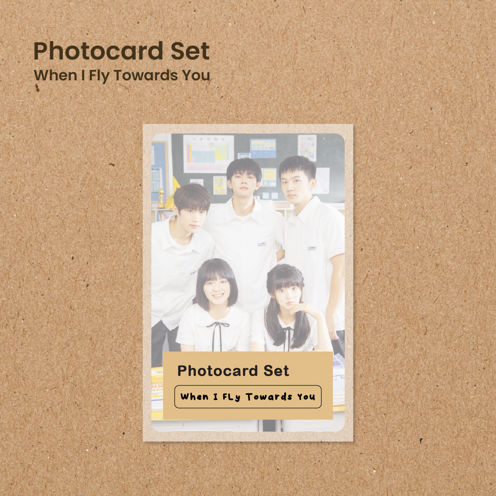 When I Fly Towards You Unofficial Photocard Zhou Yi Ran, Zhang Miao