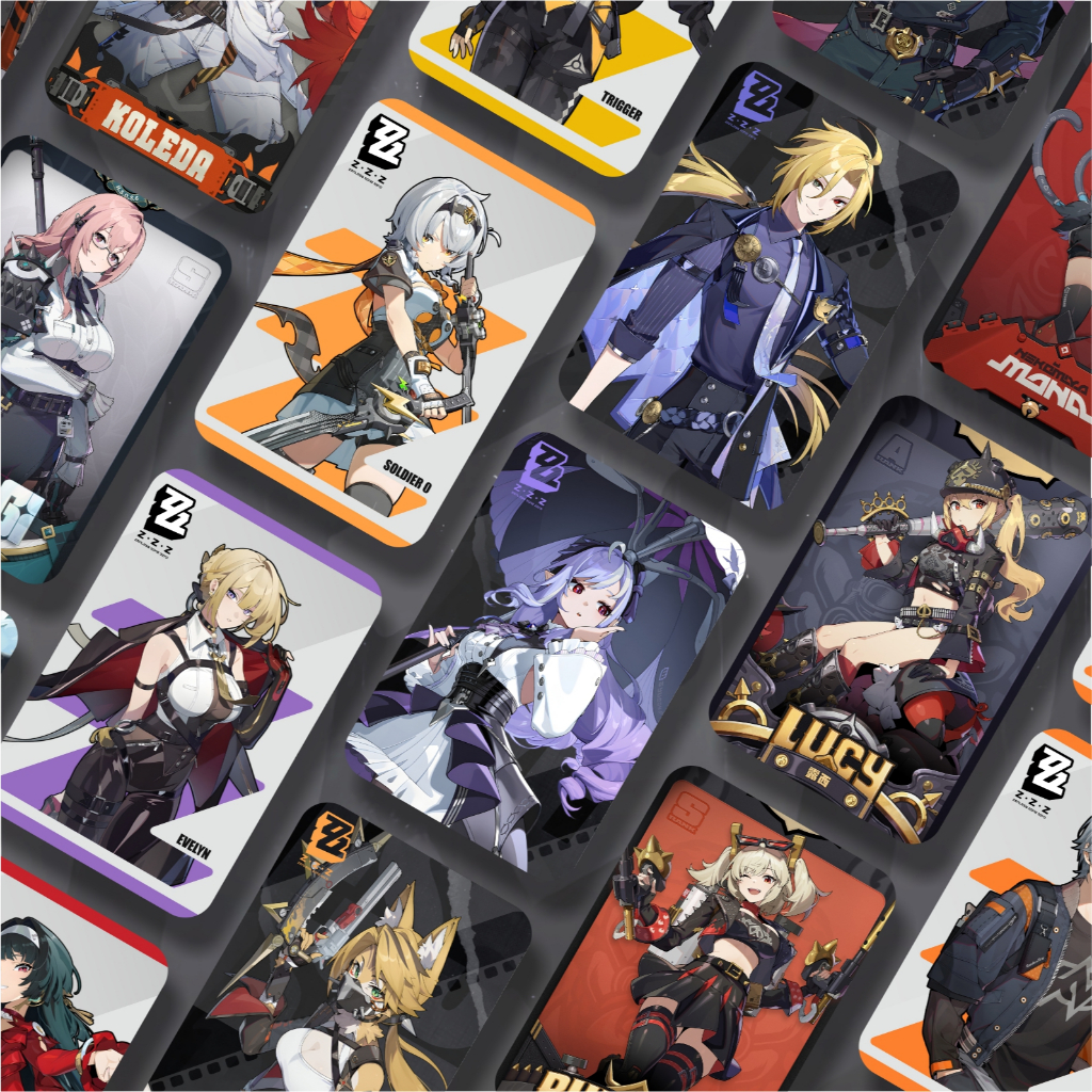 Zenless Zone Zero Anime Game Photocard Collection Set - ZZZ PC | Shopee ...