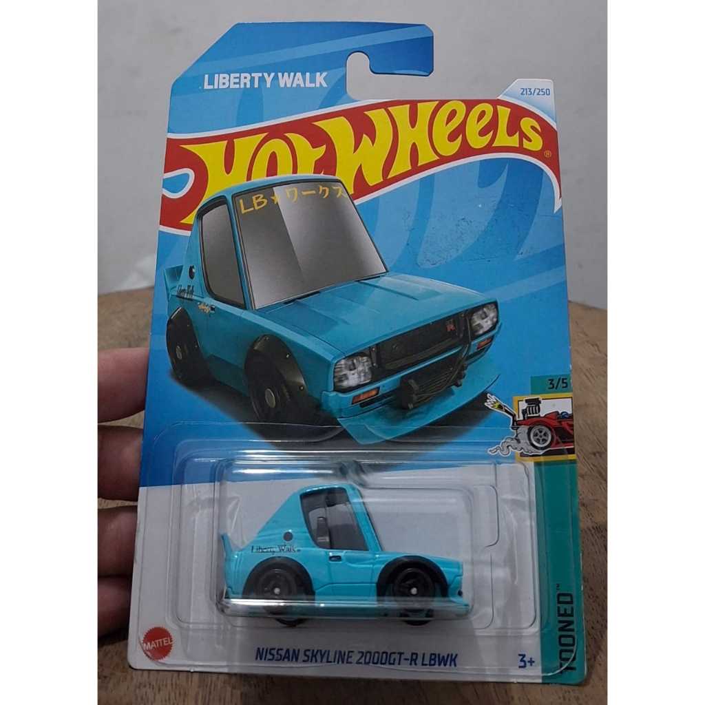 (AD) Hot Wheels TOONED (3/5) - NISSAN SKYLINE 2000GT-R LBWK | Shopee ...