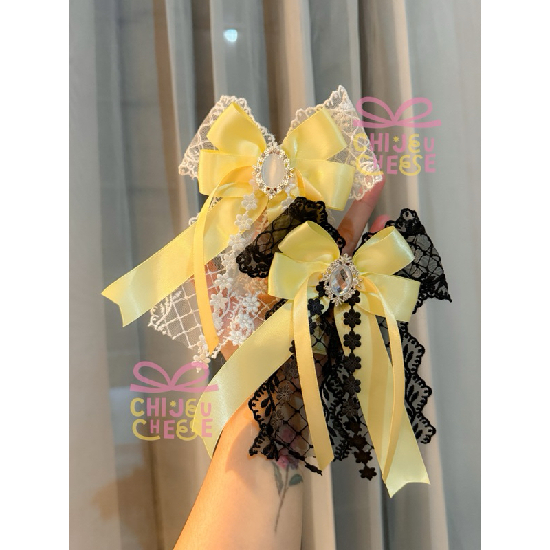 Lightstick ribbon in Lemon color Fancy and Gothic ver ribbon LS deco ...