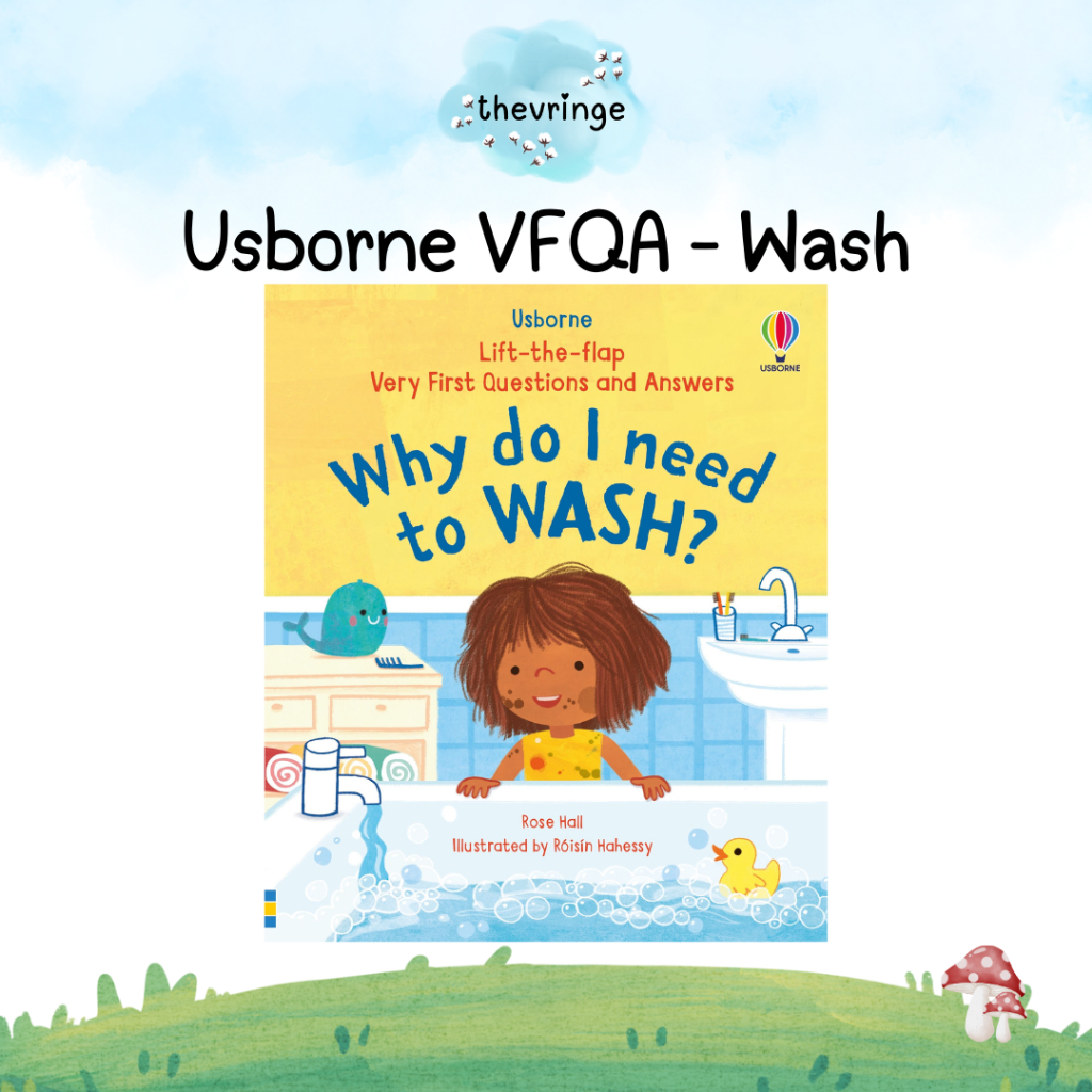Usborne Why do I need to wash story book children's educational book ...