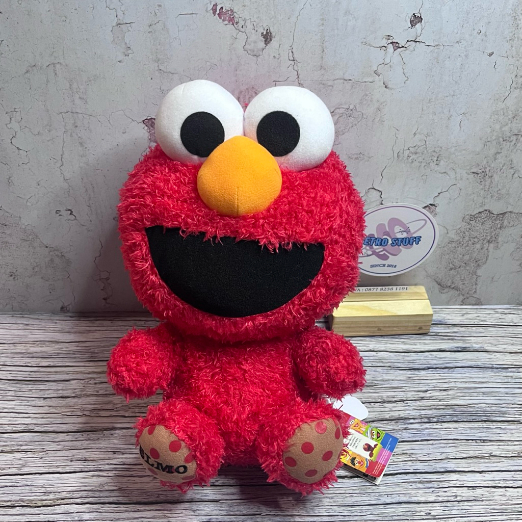 Elmo Sesame Street Doll 30 Cm New tag Original Sesame Street Japan ...