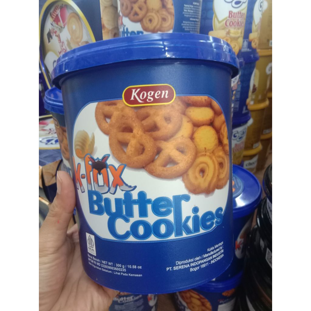 Kogen K-fox butter cookies 300g | Shopee Malaysia