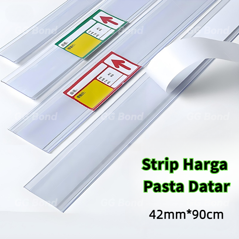 PVC Shelf Price Labels with Adhesive Backing for Product Pricing ...