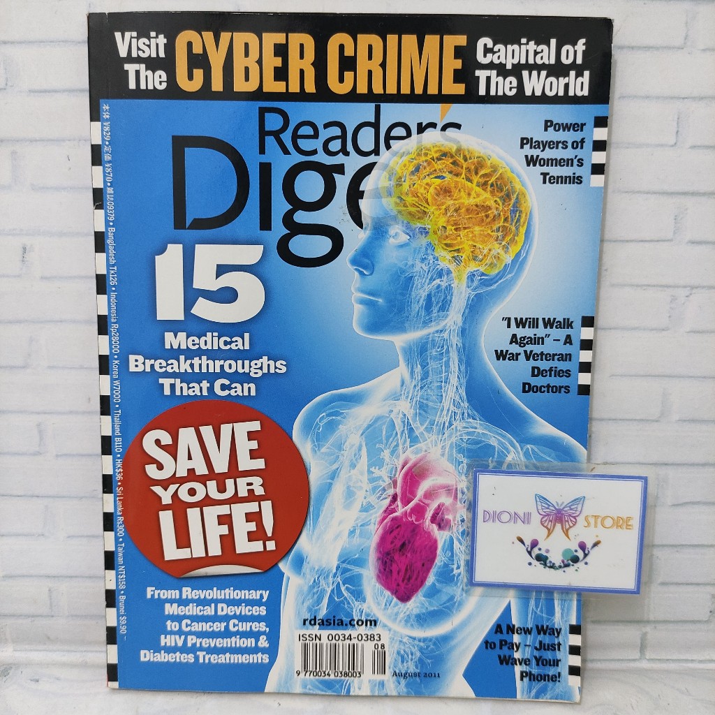 (ORIGINAL) Reader's Digest Asia Magazine - 15 Medical Breakthroughs ...