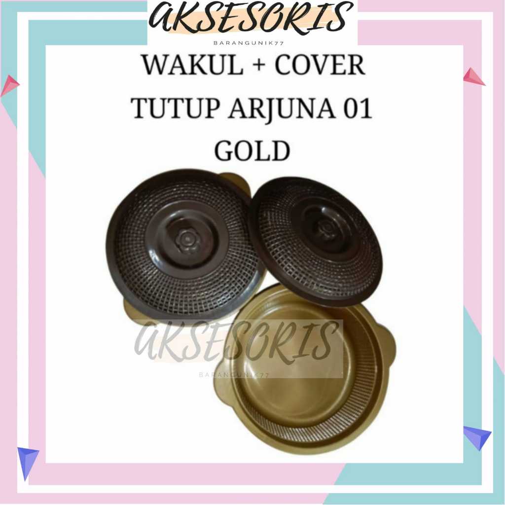 Tie WAKUL + ARJUNA GOLD 01 COVER / ARJUNA GOLD SUSAN LID BASI / WAKUL ...