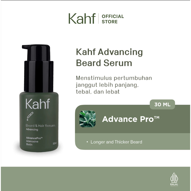 Product image Kahf Advancing Beard & Hair Serum 30 ML - Beard and Hair Growth Serum 1