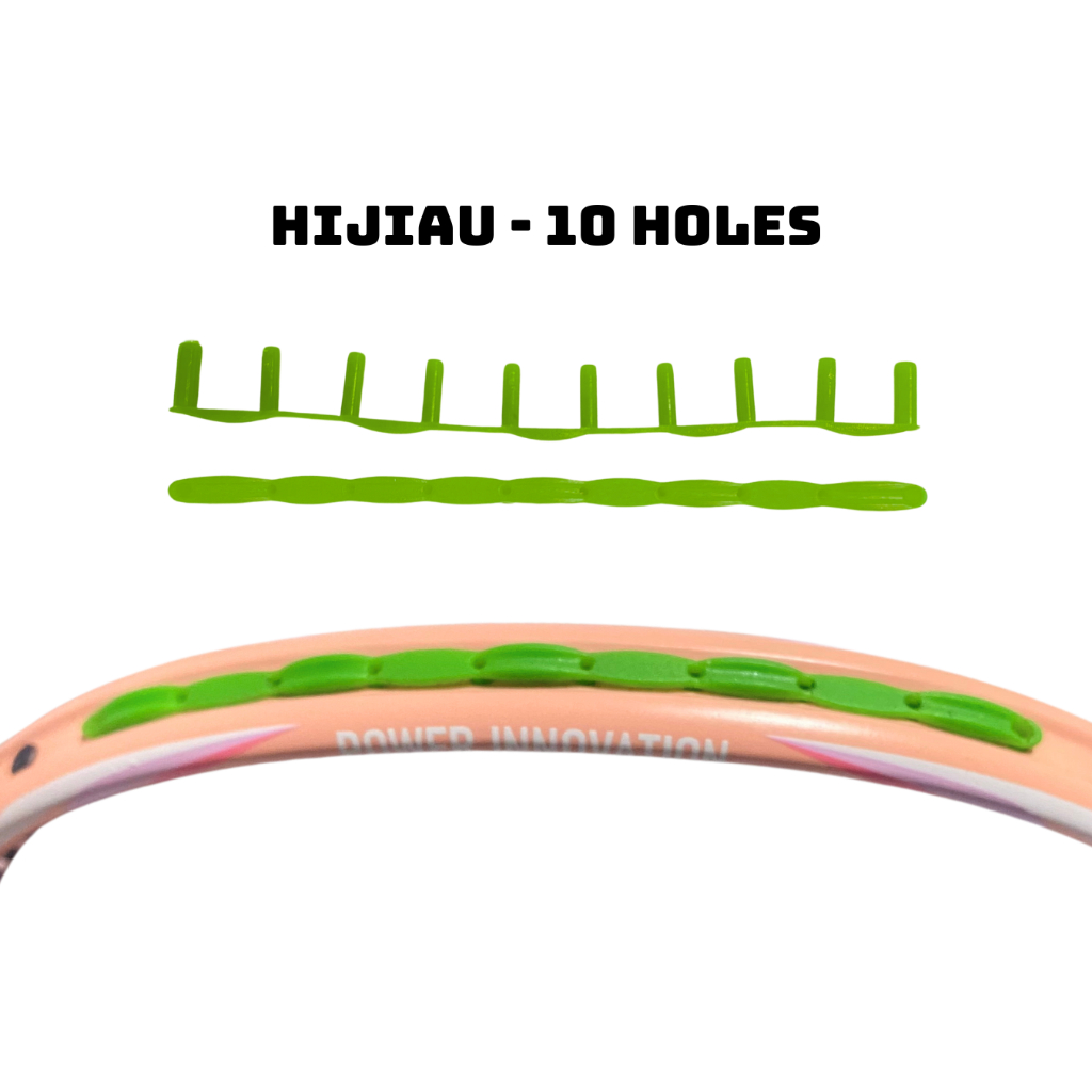 MATA 10 Hole Grommet Connecting Duck Eyes Continuous Badminton Racket ...