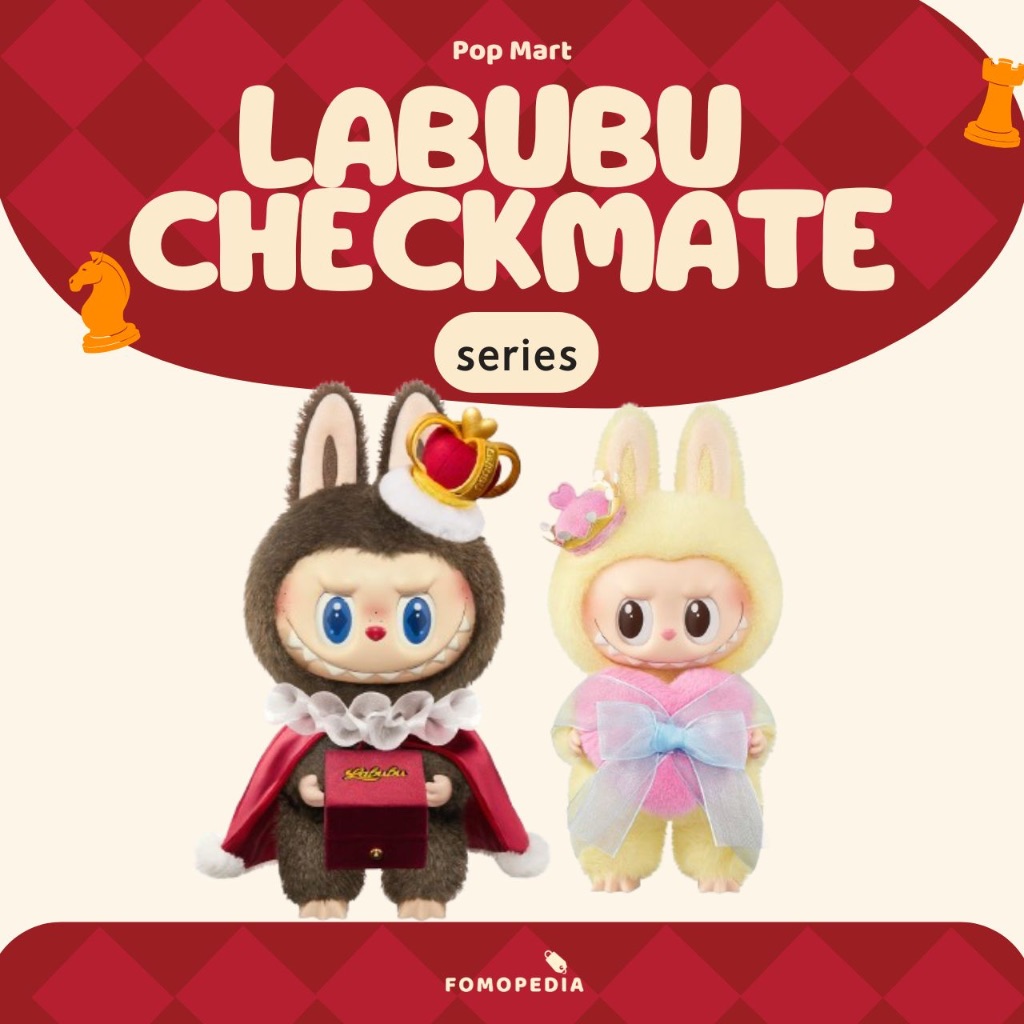GANTUNGAN The MONSTERS LABUBU LET'S CHECKMATE SERIES VINYL PLUSH ...