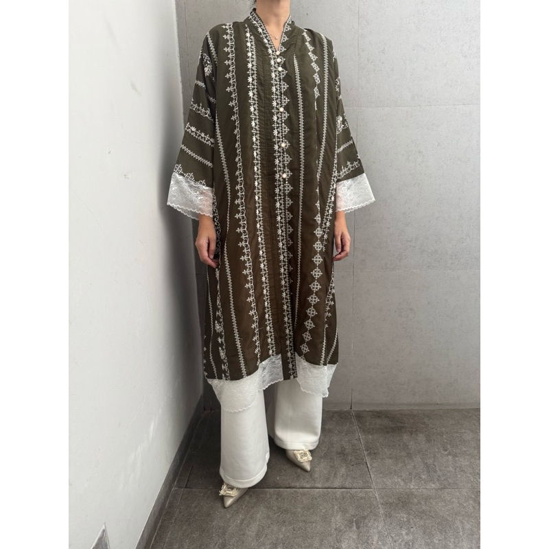 Ready Sister Raindrops Egypt Paper Silk Tunic (model using size xxl ...