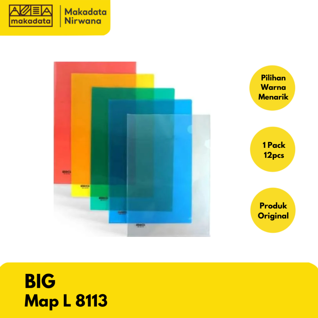 Big MAP L/PLASTIC MAP 8113 F4 (1 PACK) | Shopee Malaysia