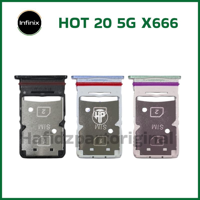 Simtray Simlock Sim Place for Infinix Hot 20 5G / 20S X666 / X682 New ...