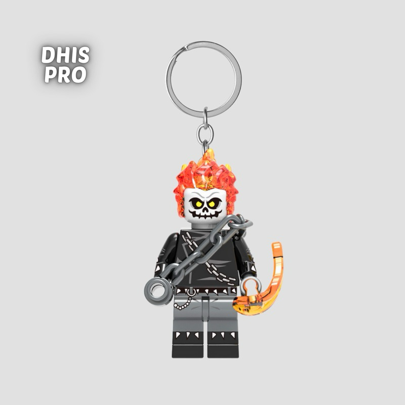 GANTUNGAN Dhis Project LEGO Minifigure Ghost Rider Midnight Sons Marvel ...