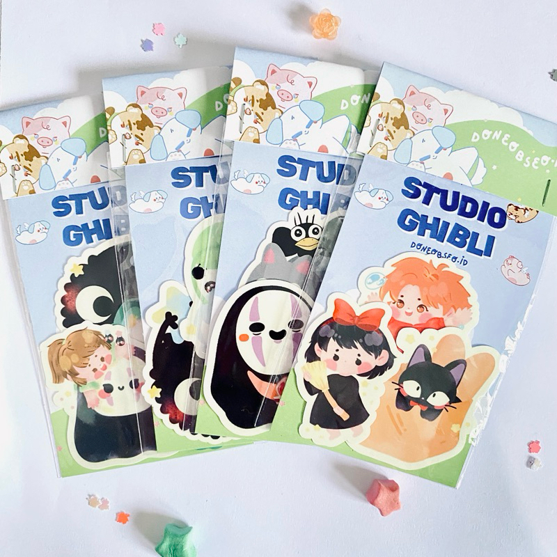 STUDIO GHIBLI STICKER PACK Die Cut Waterproof | Shopee Malaysia