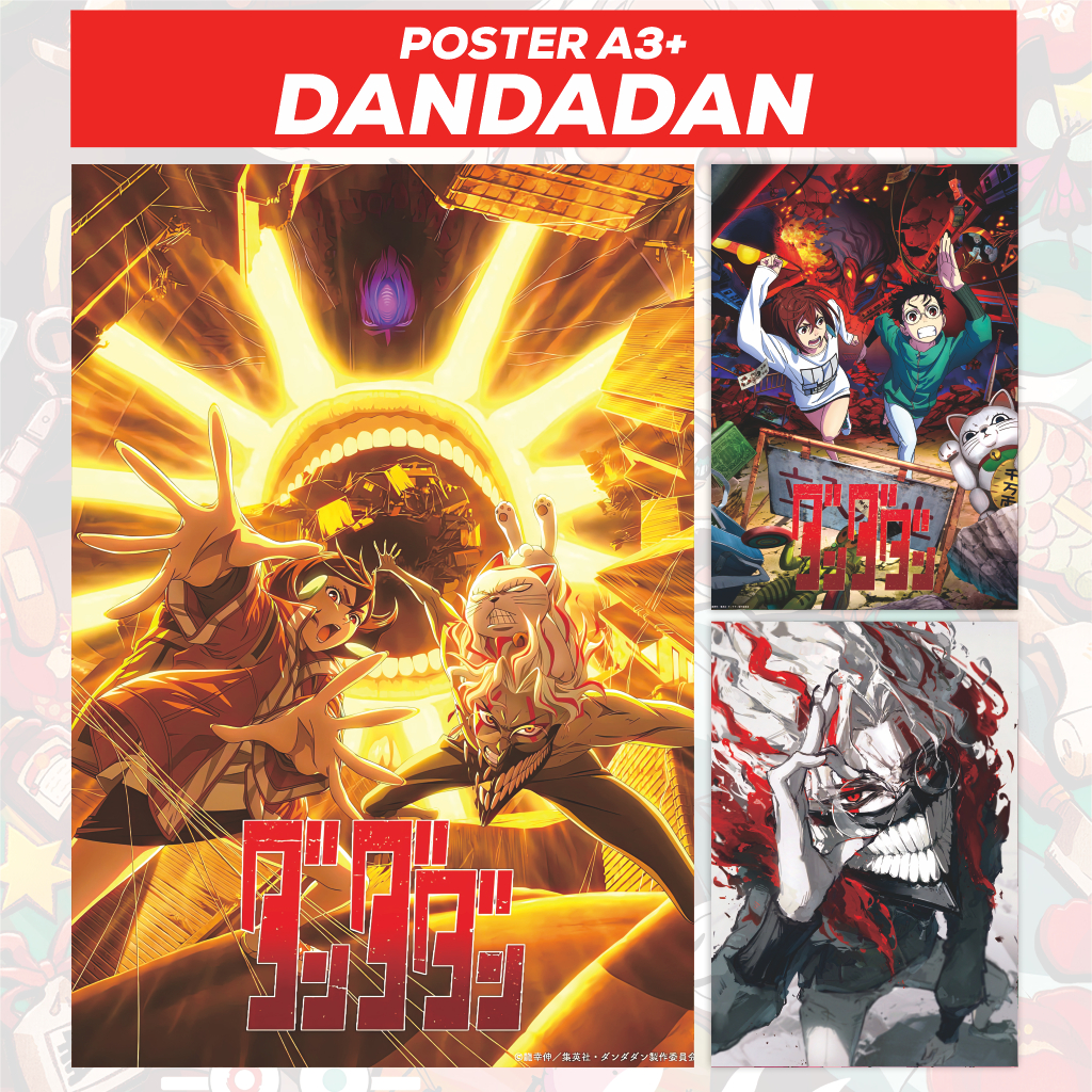Anime Dandadan Poster - Size A3+ HD Ken Takakura, Momo Ayase | Shopee ...
