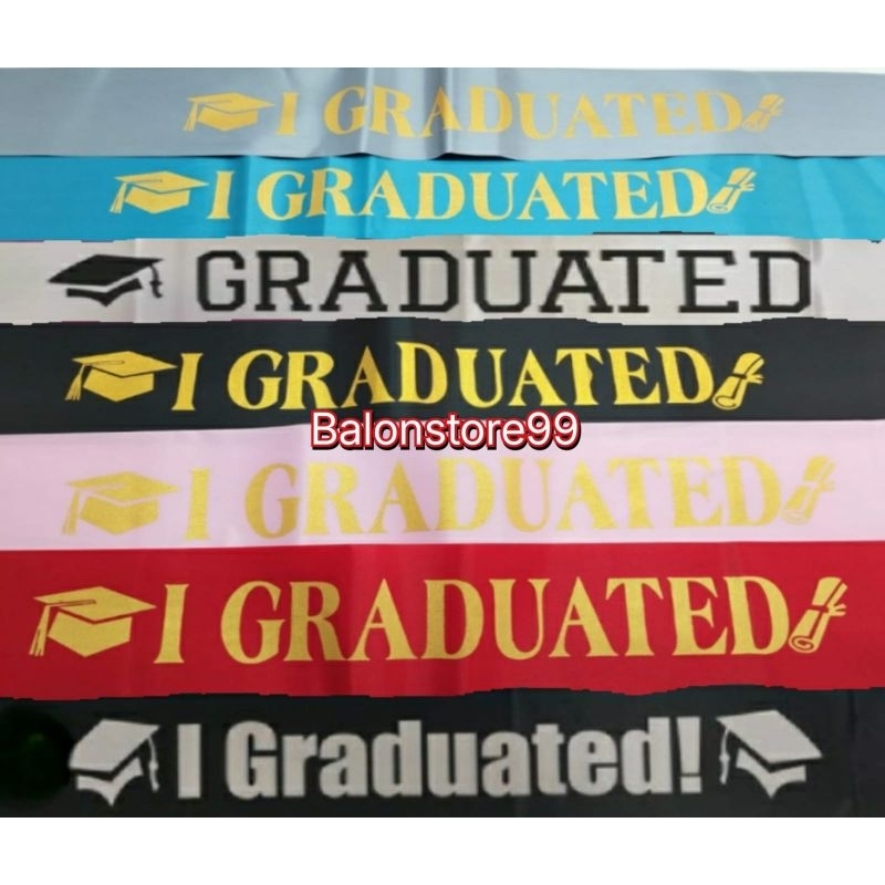 Graduation Sash / Graduation Sash / Graduation Sash | Shopee Malaysia