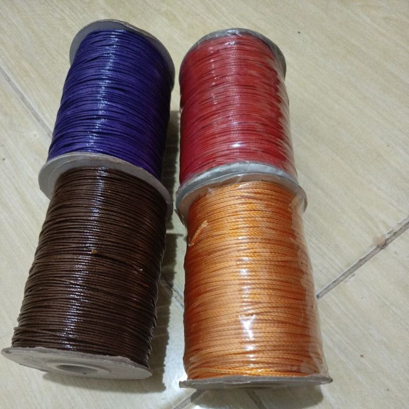 KOREAN ROPE 1 MM,1,5MM 2 MM METER HANDICRAFT MATERIAL | Shopee Malaysia
