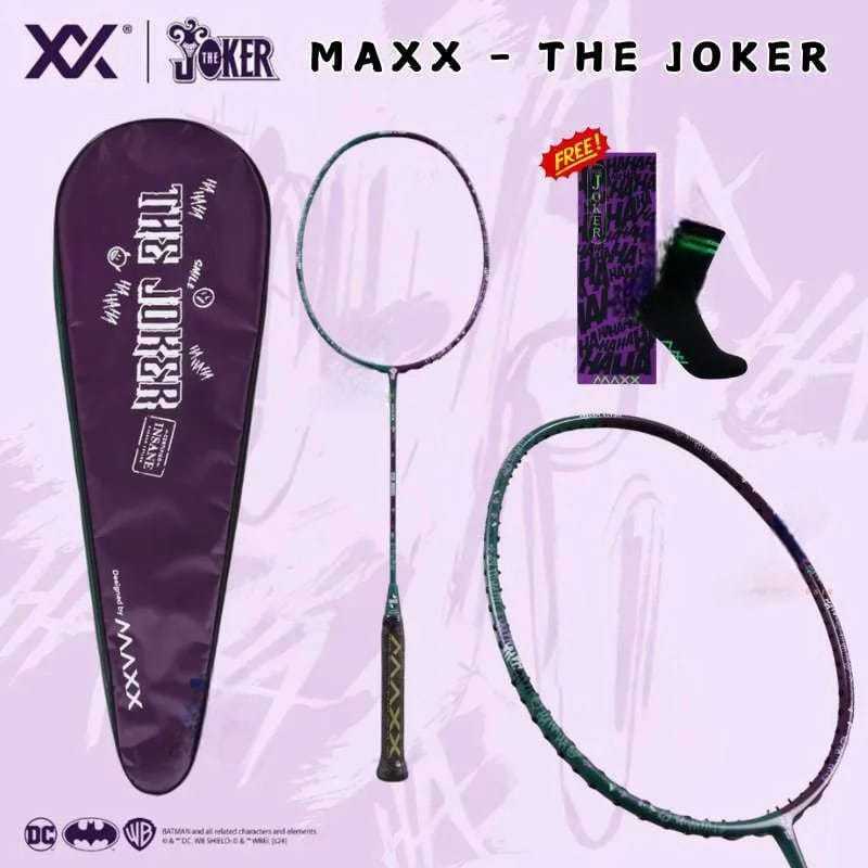 Original Maxx The Joker Limited Edition Badminton Racket | Shopee Malaysia