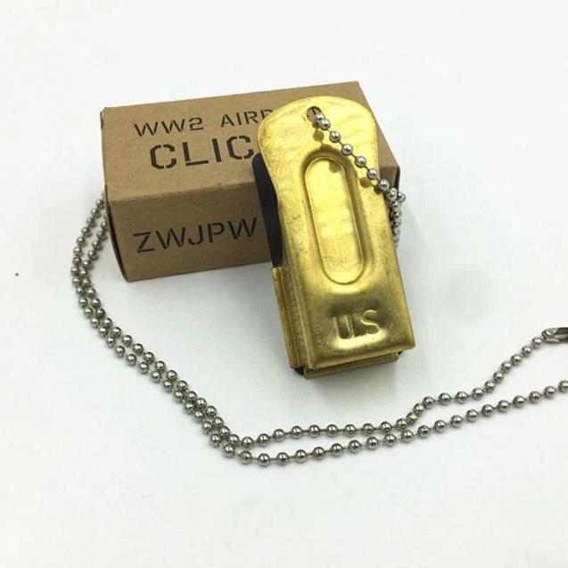 WW2 US Airborne CRICKET CLICKER American D-Day Normandy Paratroopes ...