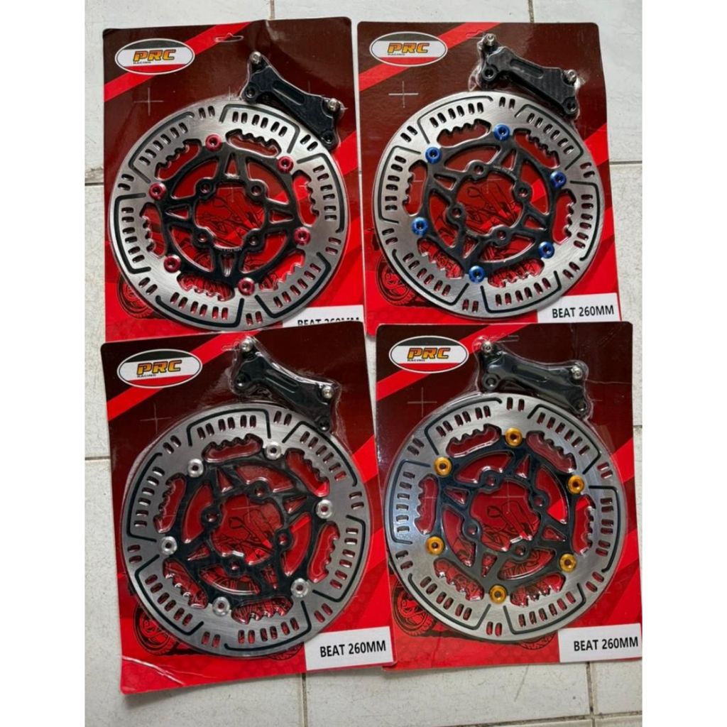 RPD MATRIX FLOATING DISC PLUS 260 MM BRACKET BEAT SCOOPY/ VARIO 125 ...