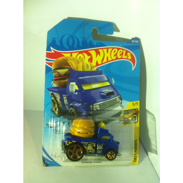 Hot Wheels Buns Of Steel 1/64 Die-Cast Car - Purple Fast Foodie Series (15/250) - View #7