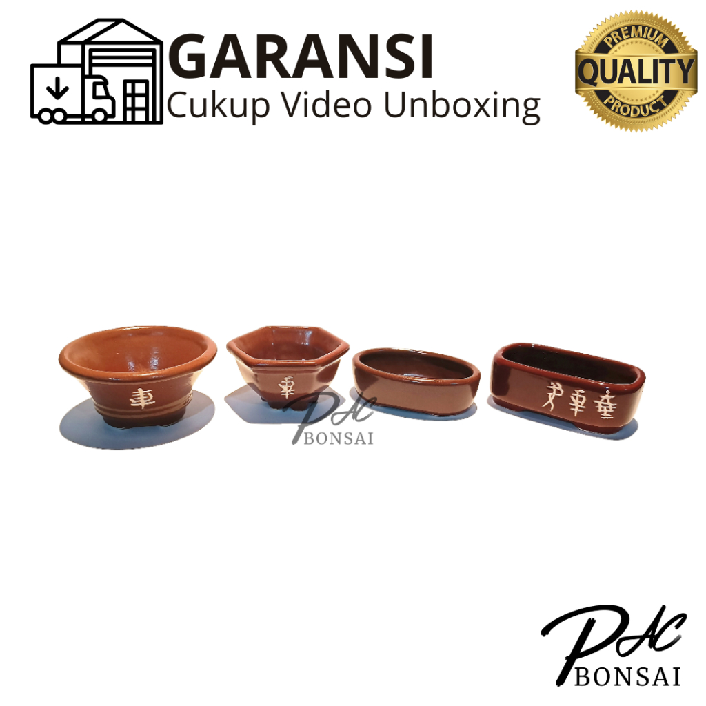 PREMIUM Sito Shito Mini Bonsai Ceramic Pot Best Quality with Special ...