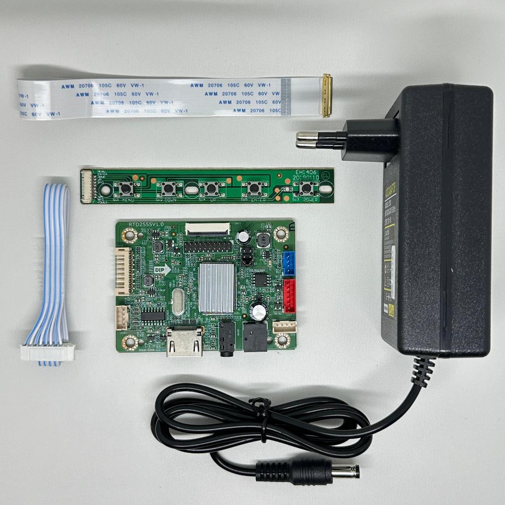 LCD Mainboard Monitor Driver Controller Board eDP 30Pin HDMI Panel Slim ...