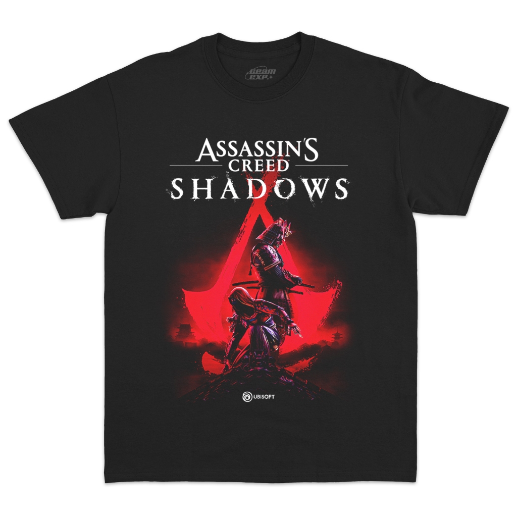 Assassins Creed Shadows T-shirt | Gamer T-Shirt | Shopee Malaysia