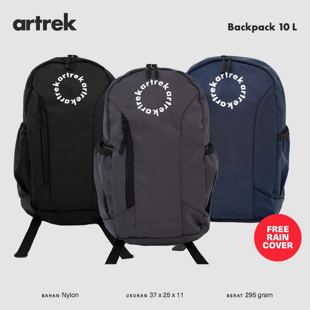 Artrek Summit Series BACKPACK 10L BACKPACK RAIN COVER WATERPROOF HIKING ...