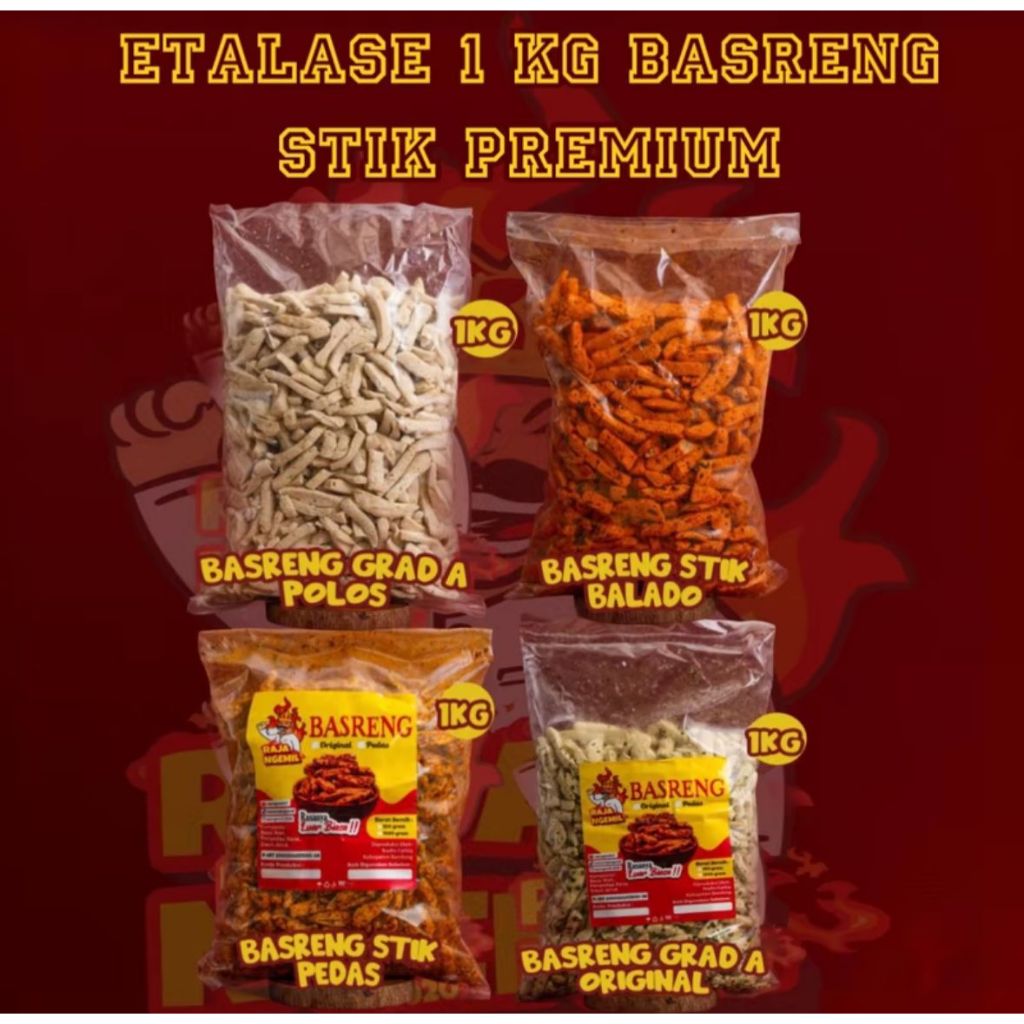 Viral RAJANGEMIL SPICY BASRENG 1KG | Shopee Malaysia