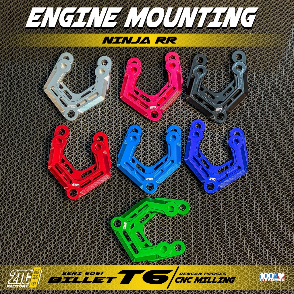 MESIN Engine MOUNTING ENGINE MOUNTING ENGINE BRACKET NINJA RR CNC BY ...