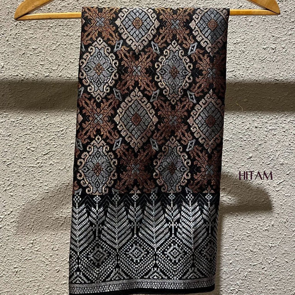 Finished songket skirt / instant songket skirt / palembang songket ...