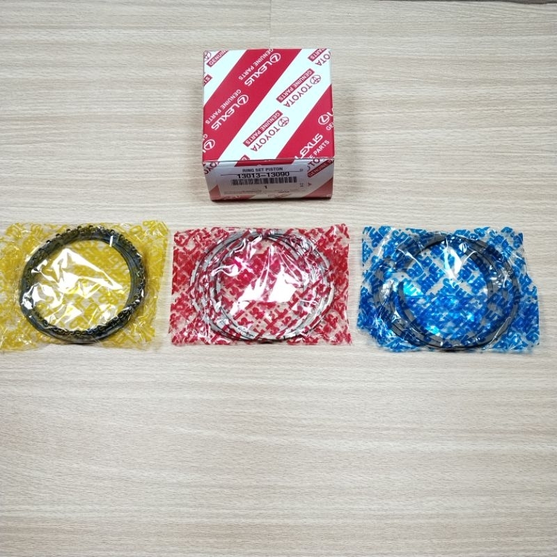 TOYOTA KIJANG 5K 0.50 PISTON RING/SHER RING original 1set | Shopee Malaysia