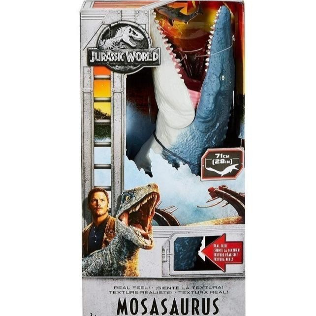 Ef Jurassic World Mosasaurus Mattel Real Feel Figure 71 cm | Shopee ...