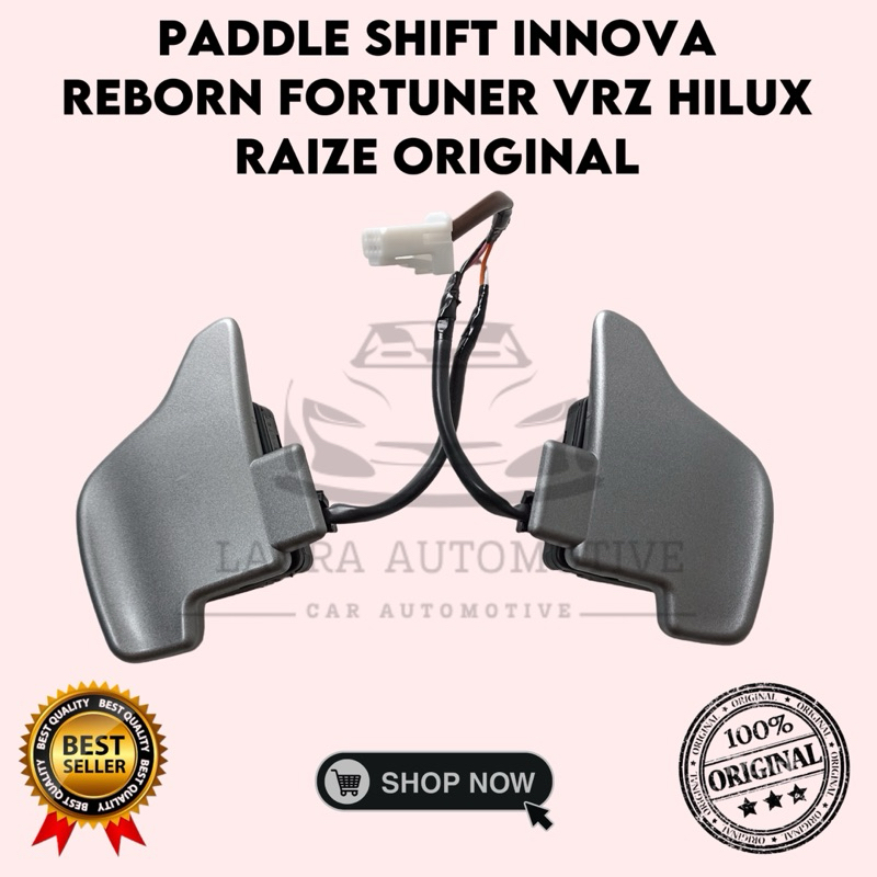 PADDLE SHIFT INNOVA REBORN FORTUNER VRZ RAIZE HILUX REVO ORIGINAL ...