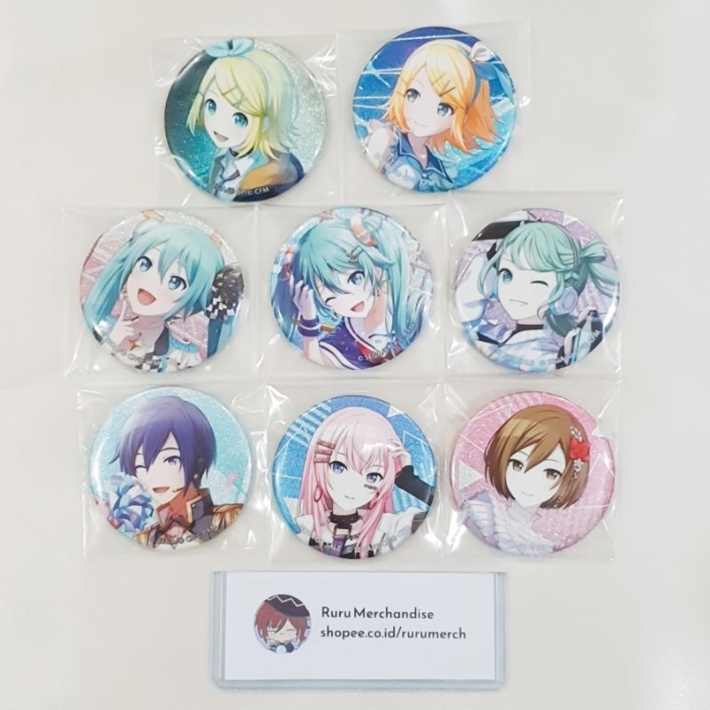 Project Sekai Proseka Glitter Can Badge Virtual Singer | Shopee Malaysia