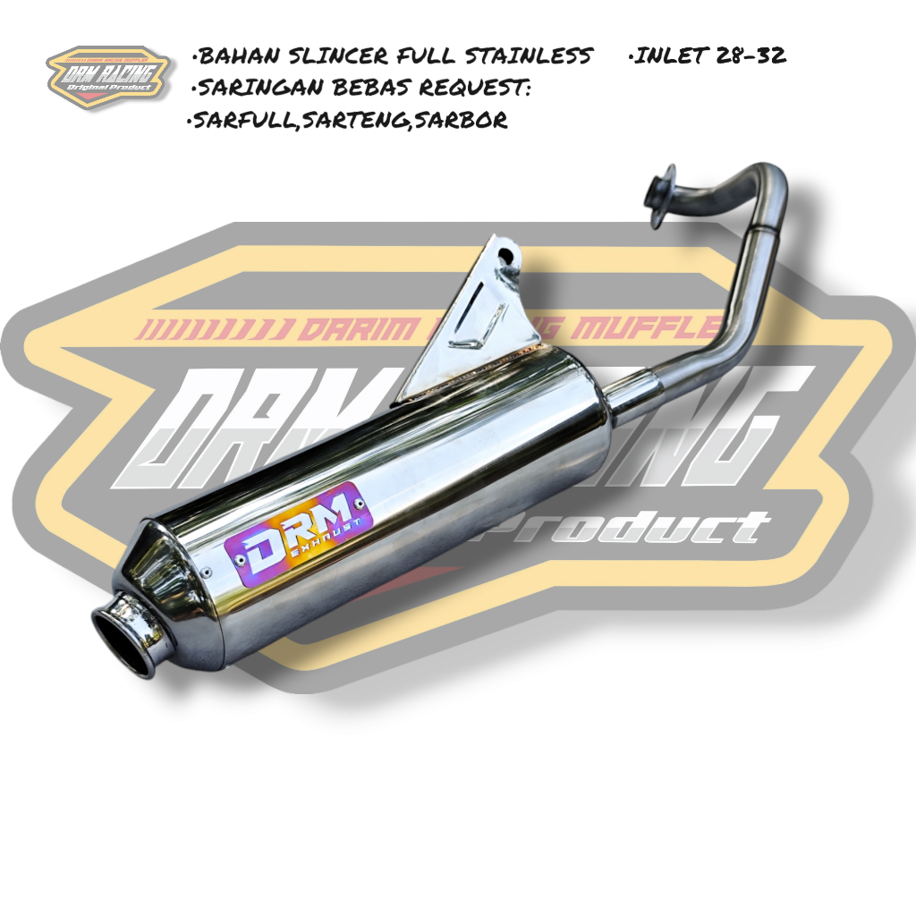 STANDARD RACING EXHAUST TYPE LUSTER V3 DRM EXHAUST VARIO 125/150 OLD ...