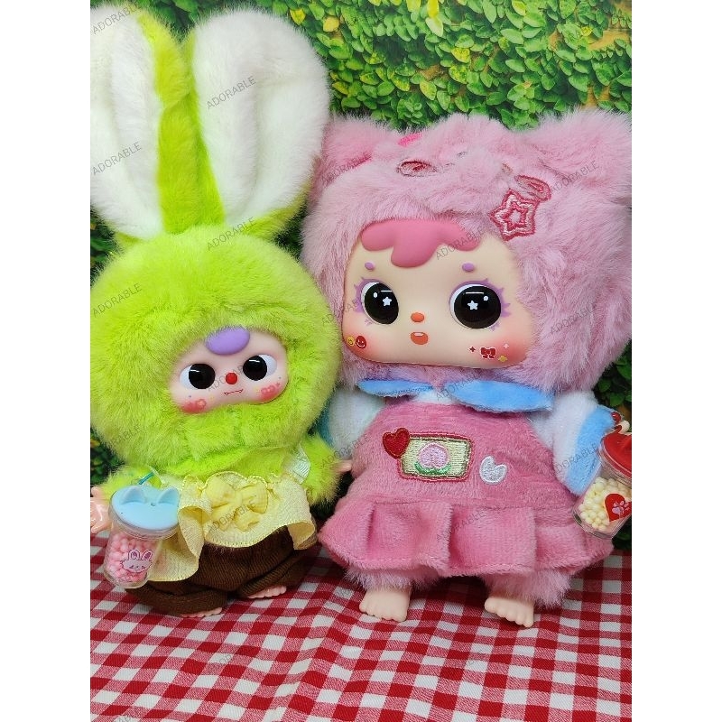 Bobba Dot Pacifier Bottle Bag Accessories Plushie Blind Box Baby Three ...